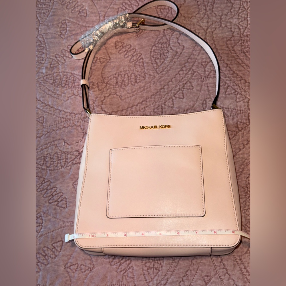 Michael Kors Blush Gloria Crossbody Bag - Picture 13 of 16